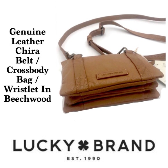 Lucky Brand Handbags - Lucky Brand🍀Genuine Leather Chira Convertible Bag